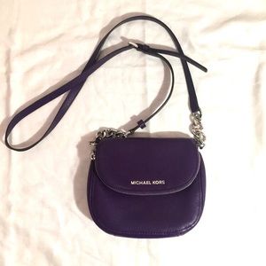 Michael Kors Bedford Pebble Flapfront Crossbody